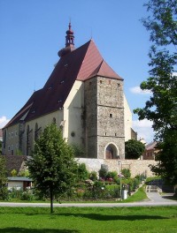 Trhové Sviny-kostel Nanebevzetí Panny Marie