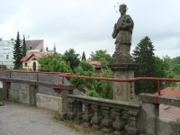 Žamberk-socha sv.Jana Nepomuckého na Zámecké ulici-Foto:Ulrych Mir.