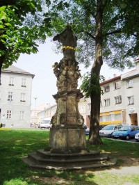 Štíty-socha sv. Jana Nepomuckého-Foto:Ulrych Mir.