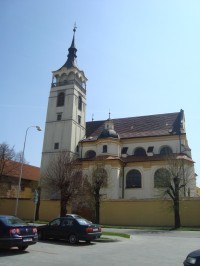 Lipník nad Bečvou-kostel sv. Františka Serafínského od severu-Foto:Ulrych Mir.