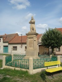 Křinec-socha sv. Jiljí