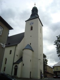Rýmařov-gotický kostel sv.Michaela z let 1351-60-Foto:Ulrych Mir.