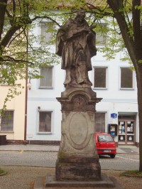 Rýmařov-socha sv.Jana Nepomuckého-Foto:Ulrych Mir.
