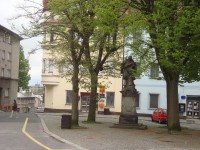 Rýmařov-socha sv.Jana Nepomuckého-Foto:Ulrych Mir.