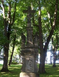 Rýmařov-sousoší Ukřižování v parku před kaplí Navštívení P.Marie V Lipkách-Foto:Ulrych Mir.