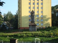 Vrbno pod Pradědem-evangelická dřevěná zvonice-Foto:Ulrych Mir.