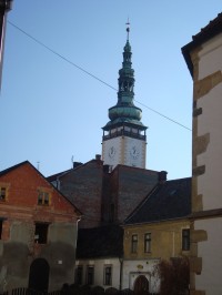 Litovel-radnice od chrámu sv.Marka-Foto:Ulrych Mir.