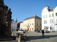 Litovel-náměstí Přemysla Otakara II.-Langův dům-Foto:Ulrych Mir.