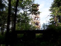 Velký Roudný-dřevěná rozhledna z r.2007, vysoká 20,2 m-Foto:Ulrych Mir.