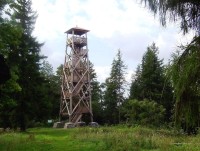 Velký Roudný-dřevěná rozhledna 20,2 m vysoká z r.2007-Foto:Ulrych Mir.