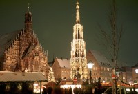 Norimberk a jeho slavný vánoční trh "Christkindlesmarkt"