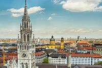 Pohled na Mnichov společně s radniční věží. © Saskia Wehler Photography/DZT