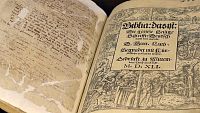 Lutherova bible s rukopisnými záznamy Martina Luthera © Wartburg-Stiftung / Rainer Salzmann