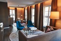 Obývací pokoj, Suite Steigenberger Hotel de Saxe © Steigenberger Hotels GmbH