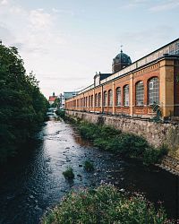 Chemnitz: Budova historické továrny © Chemnitz 2025 gGmbH/Ernesto Uhlmann