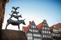 Brémy: Brémští muzikanti © WFB Bremen/WFB Carina Tank