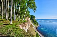 Sassnitz: Pohled na křídové útesy © DZT/Florian Trykowski