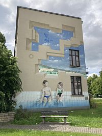 Chemnitz ukazuje svou uměleckou stránku všude ©  Petra Stěhulová