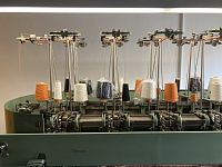 Textilní expozice v Industriemuseum Chemnitz ©  Petra Stěhulová