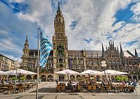 Mnichov: Radnice na Marienplatz © DZT/Jens Wegener