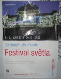 Festival světla - Karlovy Vary