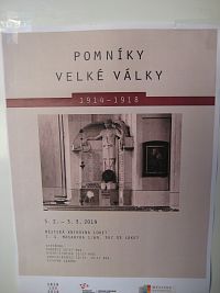 Výstava: Pomníky Velké války 1914 - 1918 v Karlovarském kraji - Loket