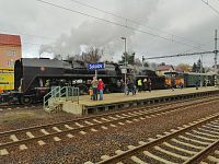 Fotografie parní lokomotivy 475.111, zvaná Šlechtična - Sokolov