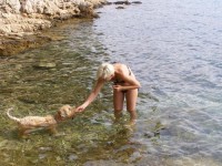 se psem k moři do Chorvatska