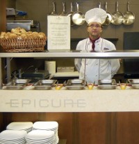 Autor gastronomického konceptu a supervizor Pavel Záleský, Chef de cuisine hotelu Meteor Plaza.