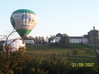 Balónová invaze nad Kuksem 21.9.2007 večer