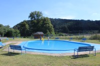 Tišnovské koupaliště - dětský bazén 2014