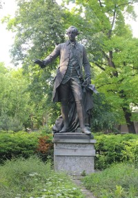 Brno-Černovice - socha císaře Josefa II.
