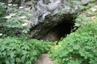 Dnešní vchod do jeskyně