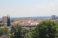 Pohled na centrální část města Břeclavi
