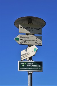 Turistické rozcestí U Staré Moravy