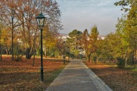 Brno-park Špilberk - severní přístupová cesta