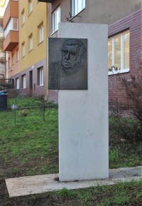 Brno - pomník Jana Skácela