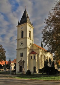 Podolí - kostel sv. Jana Nepomuckého