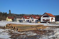 Nové domky u Budkovanu