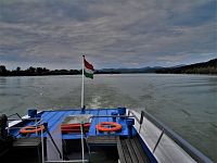 Lodí po Dunaji ze Štúrova na Vyšegrád