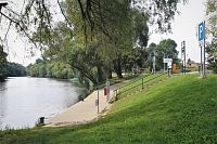 Rohatec - přístav na řece Moravě