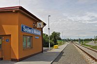 Sedlec u Mikulova - nová železniční stanice