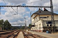 Železniční stanice Rudoltice v Čechách