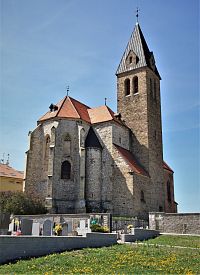 Zaječí - kostel sv. Jana Ktitele