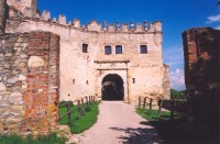 Boskovický hrad - vstupní brána