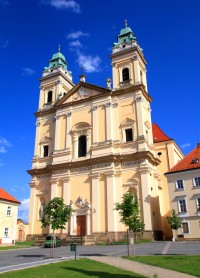 Valtice - kostel Nanebevzetí Panny Marie