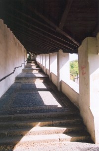 Kryté trámové schodiště