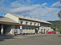 Kuřim - železniční stanice po rekonstrukci
