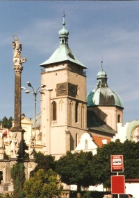 Havlíčkův Brod - kostel Nanebevzetí Panny Marie