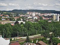 Pohled na jižní část města